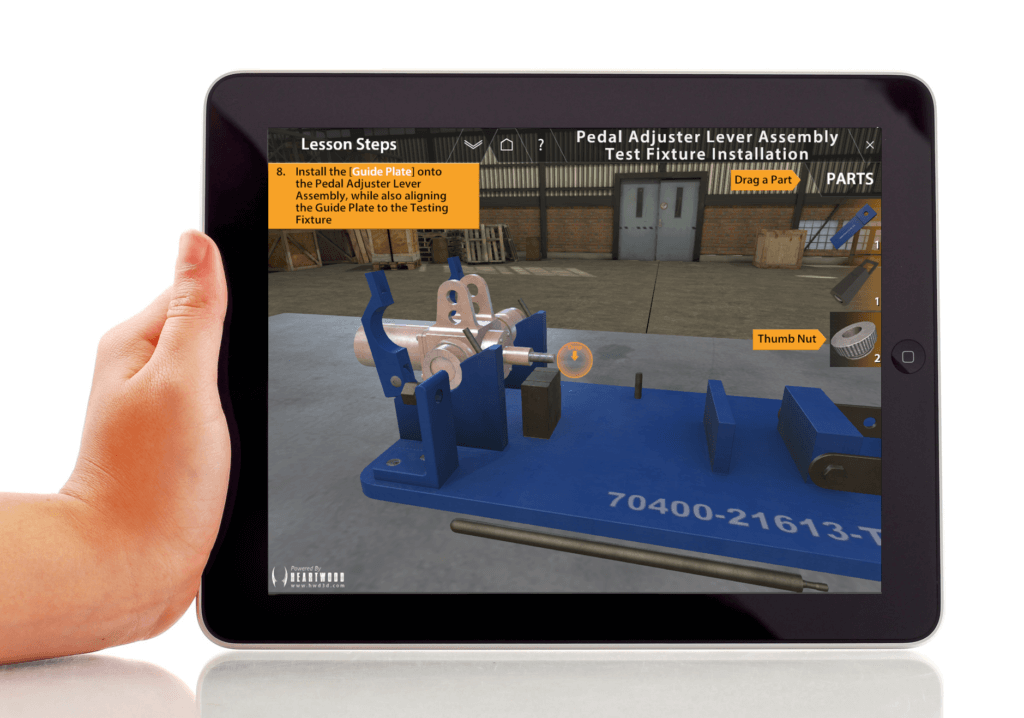 Virtual Interactive Training iPad